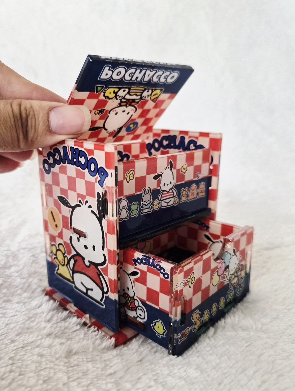 Sanrio Pochacco Mini Drawers Storage Organizer